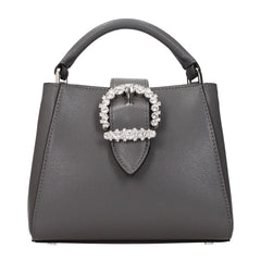 Jimmy Choo Gray Leather Handbag