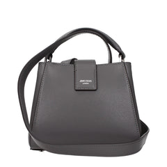 Jimmy Choo Gray Leather Handbag