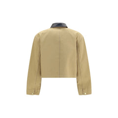 Balenciaga Beige Cotton Full-Length Jacket