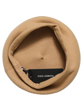 Dolce & Gabbana Beige Wool French Style Beret Capello Hat