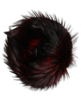 Dolce & Gabbana Red Fox Mink Fur Womens Bucket Capello Hat