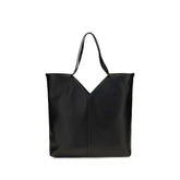 Saint Laurent Black Calf Leather Bos Taurus Shoulder Bag