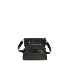 Maison Margiela Black Lamb Ovis Aries Shoulder Bag