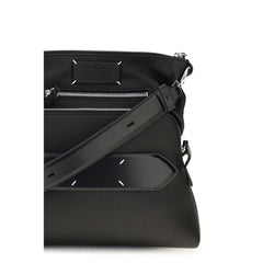 Maison Margiela Black Lamb Ovis Aries Shoulder Bag