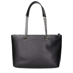 Jimmy Choo Black Leather Shoulder Bag