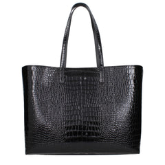 Jimmy Choo Black Leather Shoulder Bag