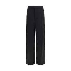 Saint Laurent Black Wool Oves Aries Dress Pants
