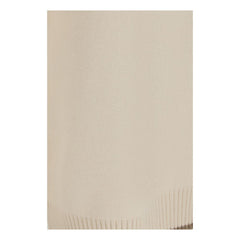 Brunello Cucinelli White Cashmere Casual Pants