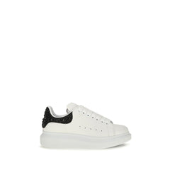 Alexander McQueen White Calf Leather Bos Taurus Chunky Sneakers