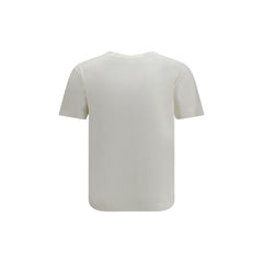 Saint Laurent White Cotton T-Shirt