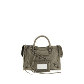 Balenciaga Bicolor Lamb Ovis Aries Aries Handbag