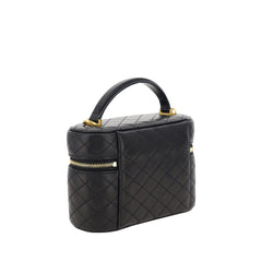 Saint Laurent Black Lamb Ovis Aries Shoulder Bag
