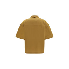 Saint Laurent Bicolor Cotton Polo Shirt