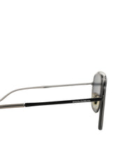 Dolce & Gabbana Women DG2262 Black Metal Square Frame Eyewear Sunglasses