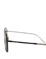 Dolce & Gabbana Women DG2262 Black Metal Square Frame Eyewear Sunglasses