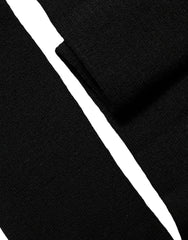 Dolce & Gabbana Black Wool Knit Calf Long Women Accessory Socks