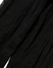 Dolce & Gabbana Black Nylon Logo Tights Stocking Pantyhose Socks