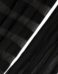 Dolce & Gabbana Black Nylon Stripes Tights Stockings Pantyhose Socks