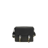 Fendi Black Calf Leather Bos Taurus Shoulder Bag