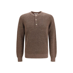 Brunello Cucinelli Brown Linen Sweatshirt