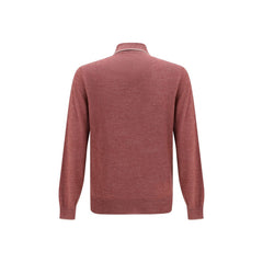 Brunello Cucinelli Bordeaux Cashmere Dress Shirt
