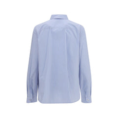 Saint Laurent Blue Cotton Shirt