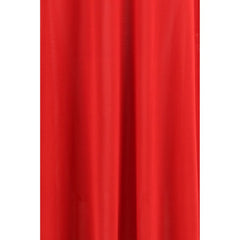 Fendi Red Silk Casual Dress