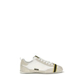 Fendi Gray Fabric Athletic Sneakers