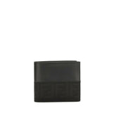Fendi Black Calf Leather Bos Taurus Wallet