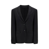 Fendi Black Mohair Blazer