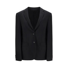 Fendi Black Mohair Blazer