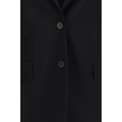 Fendi Black Mohair Blazer