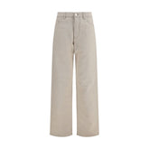Fendi Beige Cotton Jeans Denim