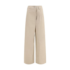 Brunello Cucinelli Beige Cotton Casual Pants