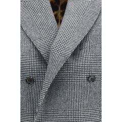 Dolce & Gabbana Gray Wool Oves Aries Waistcoat