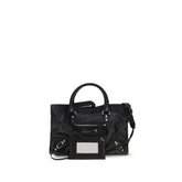 Balenciaga Black Lamb Ovis Aries Shoulder Bag