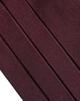 Dolce & Gabbana Maroon Men 100% Silk Belt Waist Cummerbund