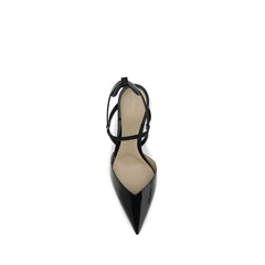 Fendi Black Calf Leather Bos Taurus Pumps