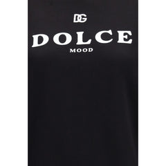 Dolce & Gabbana Black Cotton Sweatshirt
