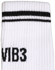 Dolce & Gabbana Men White DGVIB3 Cotton Mid Calf Accessory Socks