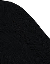 Dolce & Gabbana Dark Blue Cotton Knit Mid Calf Accessory Socks