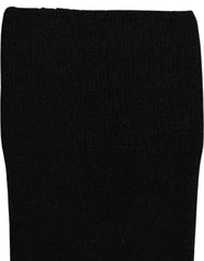Dolce & Gabbana Men Black Viscose Logo Knee High Accessory Socks