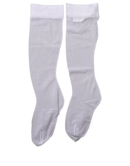 Dolce & Gabbana White Knee High Sheer Nylon Accessory Socks