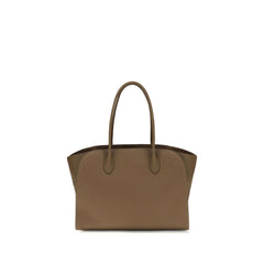 The Row Brown Calf Leather Bos Taurus Shoulder Bag