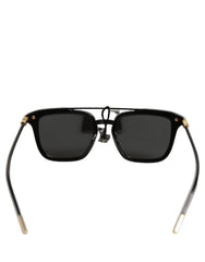 Dolce & Gabbana Black DG4327F Double Bridge Square Frame Sunglasses
