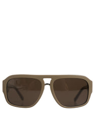Dolce & Gabbana Khaki DG4403 Acetate Aviator Frame Eyewear Sunglasses