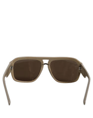 Dolce & Gabbana Khaki DG4403 Acetate Aviator Frame Eyewear Sunglasses