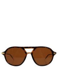 Dolce & Gabbana Brown DG4343F Havana Tortoise Women Eyewear Sunglasses
