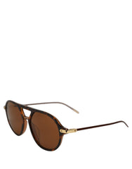 Dolce & Gabbana Brown DG4343F Havana Tortoise Women Eyewear Sunglasses