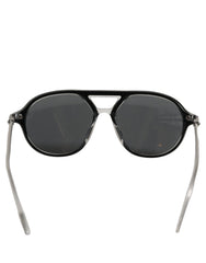 Dolce & Gabbana Black Acetate Frame DG4343F Bridge Detail Sunglasses